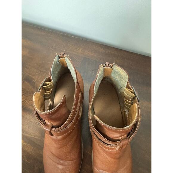 Maurice’s Women’s Western Boot Heel, Light Brown Size 8 - Picture 11 of 13